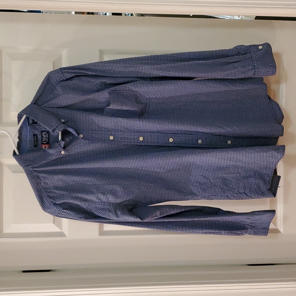 Chaps long sleeve mens shirt, size Large